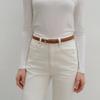 ELLE VEGAN LEATHER BELT_4colors