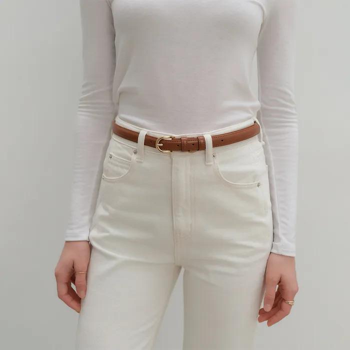 ELLE VEGAN LEATHER BELT_4colors