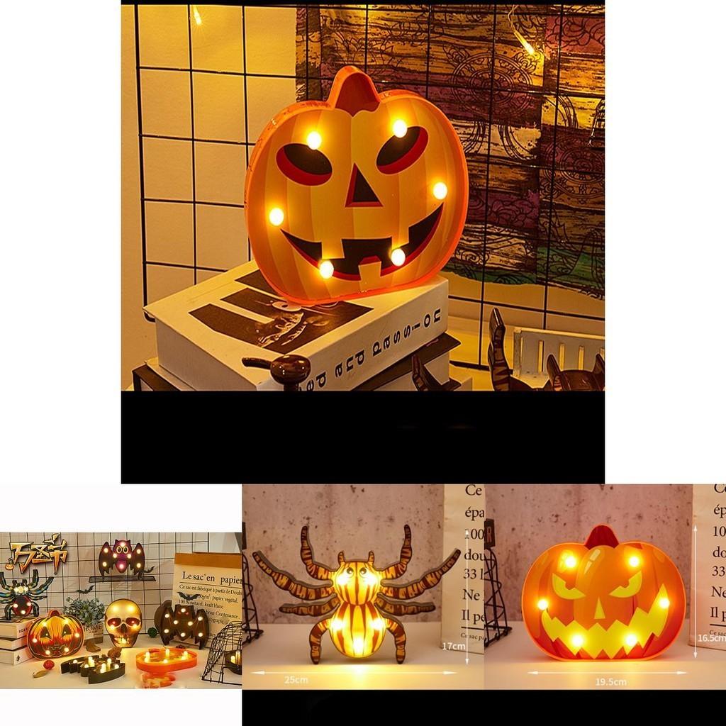 Enchanting Halloween Led Lights Lantern For Outdoor Use With Bat Skull Pumpkin And Spider Patterns