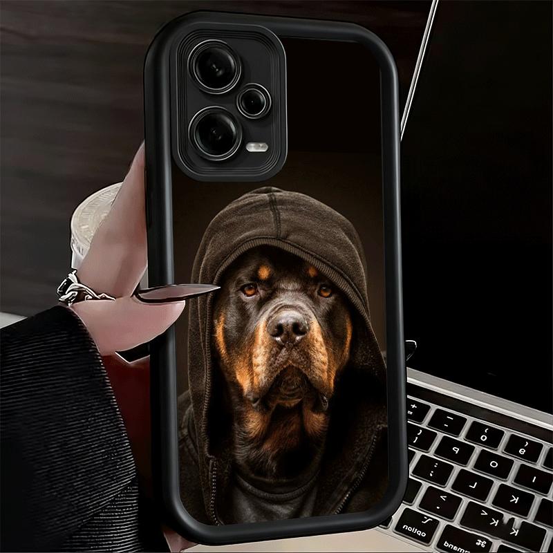 Rottweiler Dog Soft Phone Case for Xiaomi Redmi Note 15 14 13 12 11 Pro Plus 10S 11S 4G 11T 5G Shell Silicone Funda