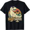 Daddysaurus דינוזאור טירנוזאורוס רקס אבאזאורוס חולצה תואמת למשפחה