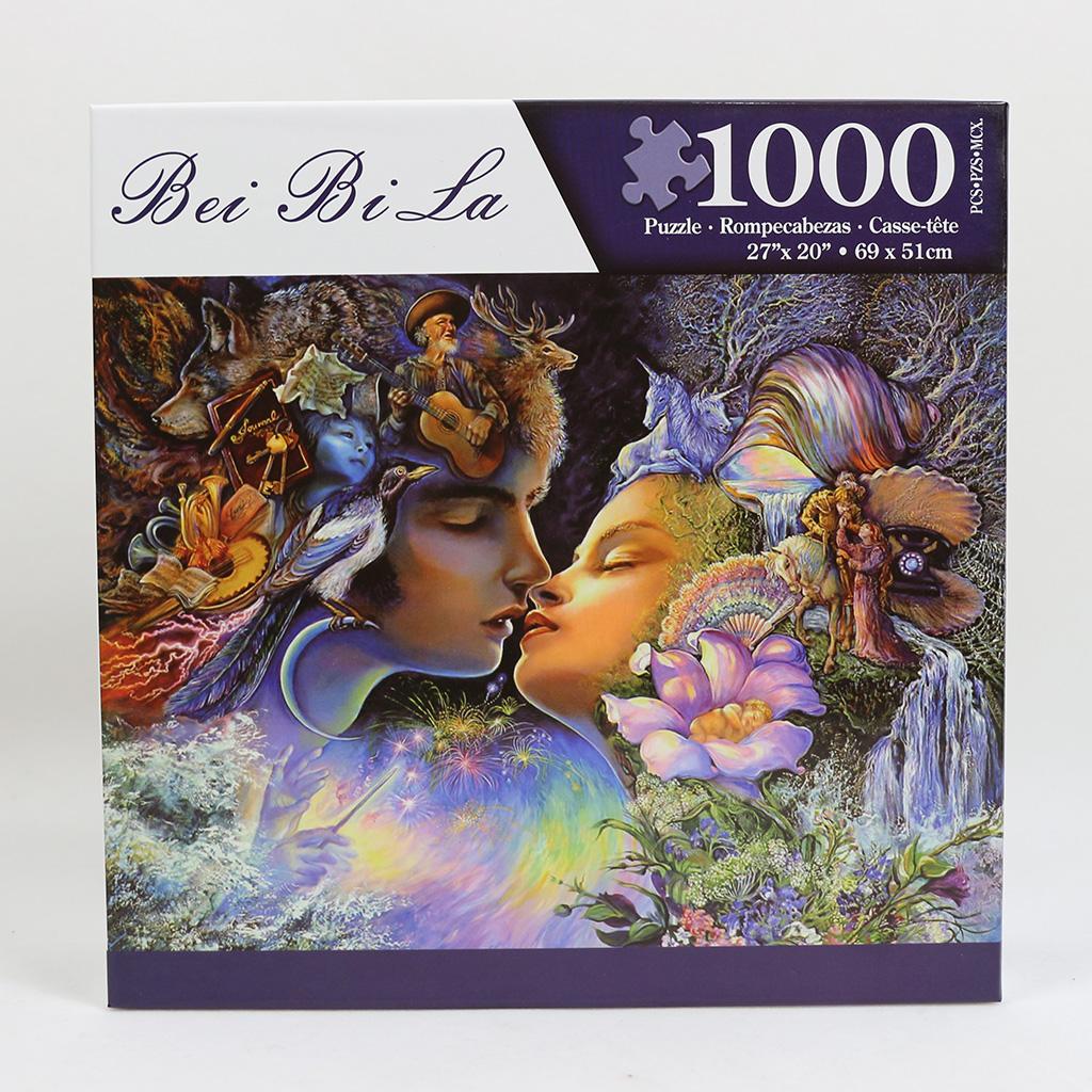 1000 Pieces Jigsaw Puzzle Romantic Painting Landscape Puzzles toys 811