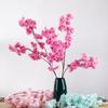Sakura Branches Artificial Flowers: Green Plants & Handicrafts for Weddings & Boutonnieres