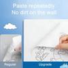 Children's Drawing Roll Sticky Color Filling Paper Graffiti Scroll Coloring Paper Roll for Kids DIY Painting Educational Toys