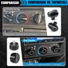 3PCS Car Air Conditioning Knob Switch Control Button for Jeep Wrangler TJ 1999-2006 05011218AC 5011218AC 5011218AA 5011218AB