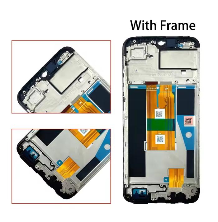 LCD s rámečkem pro Realme Note 60/60X LCD displej se sestavou dotykové obrazovky