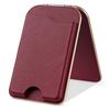 iPhone 17 Magnetic Bracket Magsafe Rotating Mirror Stand with Card Holder