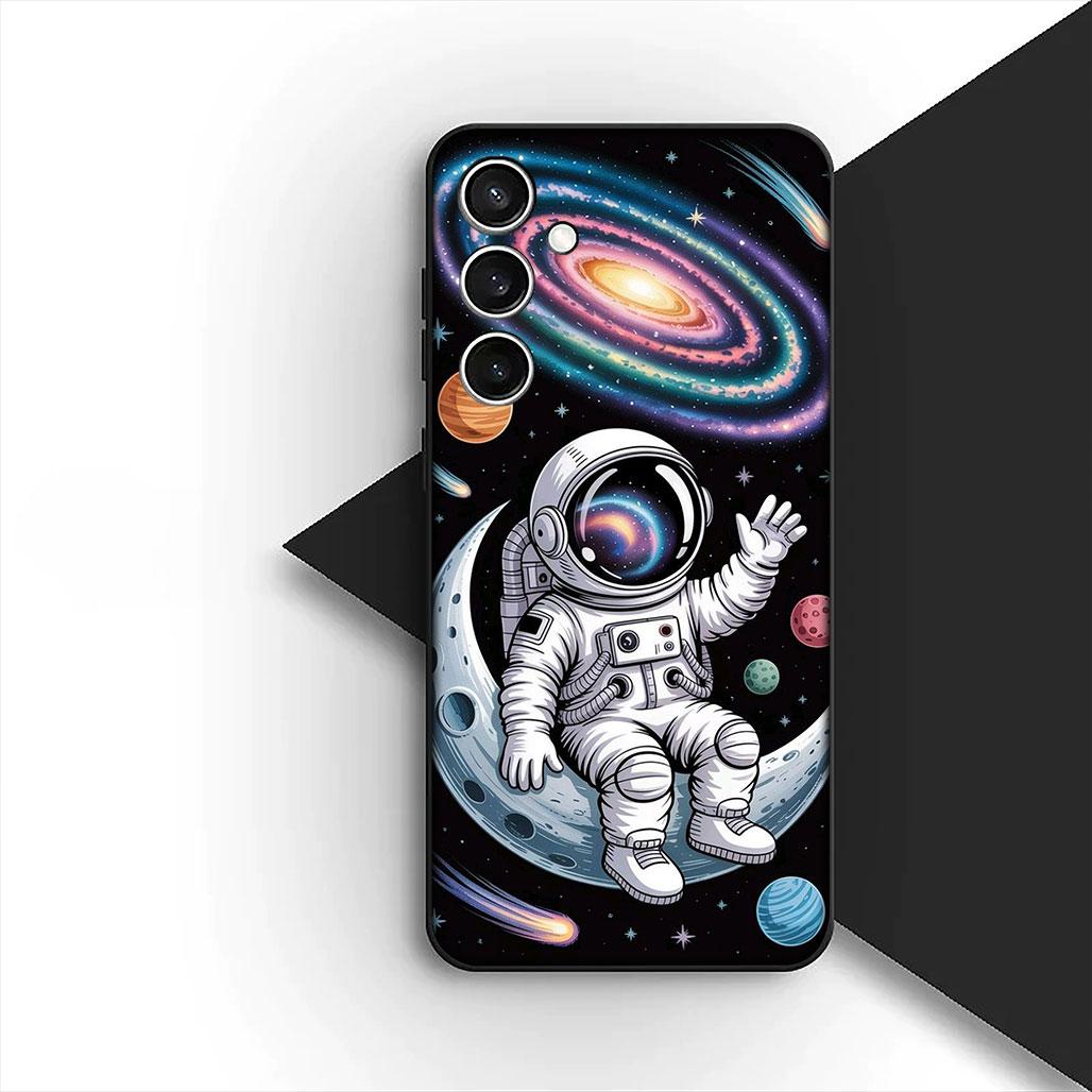 

Universe Galaxy Astronaut SKY Silicone Cover for Huawei P30 P20 Mate 20 Lite Pro Y9 Y7 Y6P Y7A 2019 Y9A P Smart Coque Phone Case Huawei P30 lite