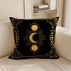 New Black Cosmic Star Pattern Pillow Case For Living Room Bedroom Sofa Home Decor Cushion Cover