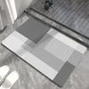 Minimalist Lines Art Bathroom Mat Geometric Doormats For Living Room Balcony Rug Home Ornament Toilet Super Absorbent Carpet