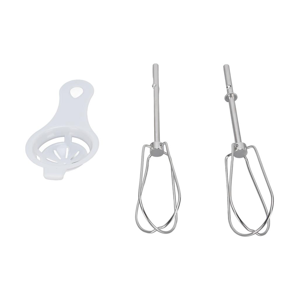 Hand Mixer Attachments Stainless Steel Hand Mixer Beaters with Egg Separator for Replacement