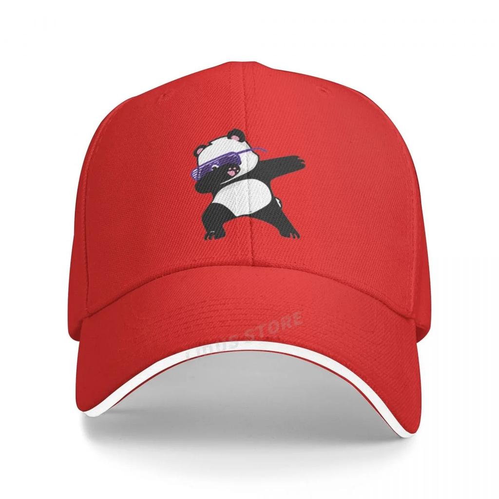 Summer New Cool Men Dancing Panda Baseball Cap Fashion Funny Print The Dabbing Panda Dad Hat Unisex Adjustable Snapback Hats