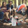 2L Transparent Water Bags Water Pouches Water Storage Bag Hiking Water Container Bucket Pouch Camping Water Pack water Bucket