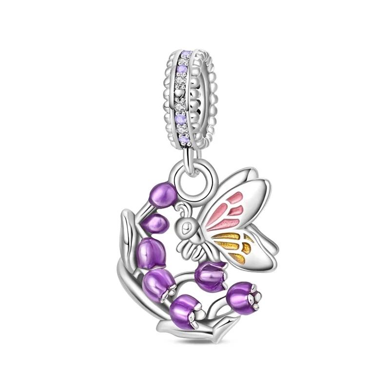 Copper Dog Charm Bead Charms Pendant Cute Cat Elephant Elegant Cheetah Bead Charms Compatible With Authentic Bracelets Do It Yourself Birthday Jewelle