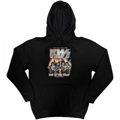 Kiss Unisex Adult End Of The Road Final Tour Hoodie