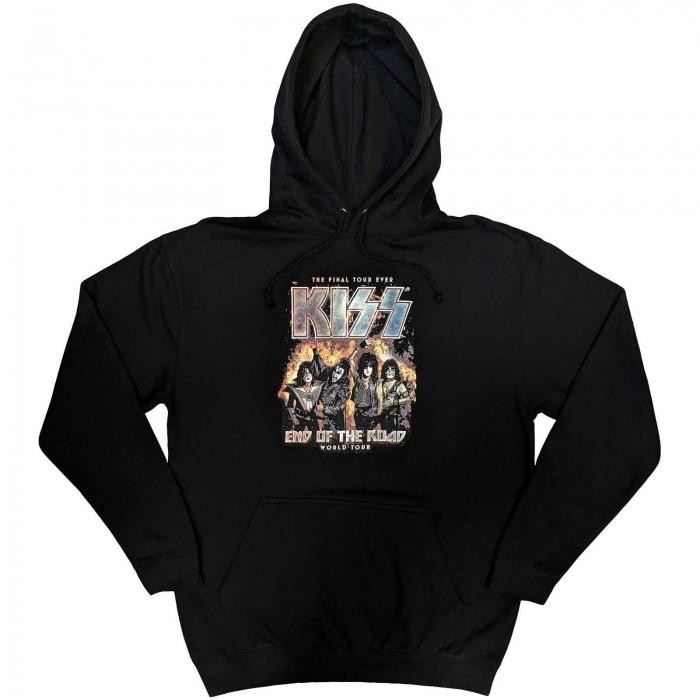 Kiss Unisex Adult End Of The Road Final Tour Hoodie
