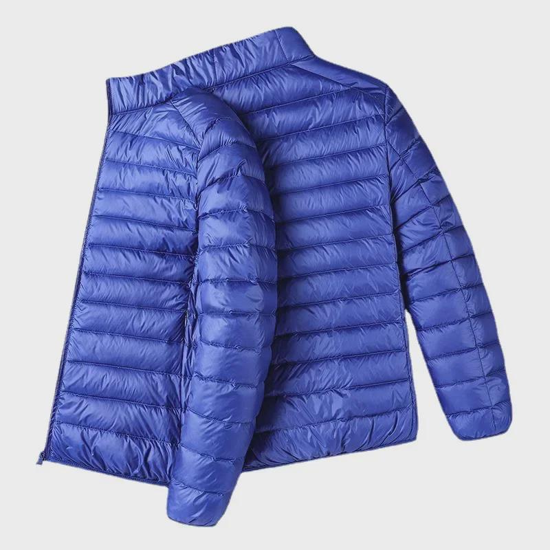 Men's 2024 Stylish Lightweight Slim Cotton Jacket - Korean Trend, Large Size Winter Fashion