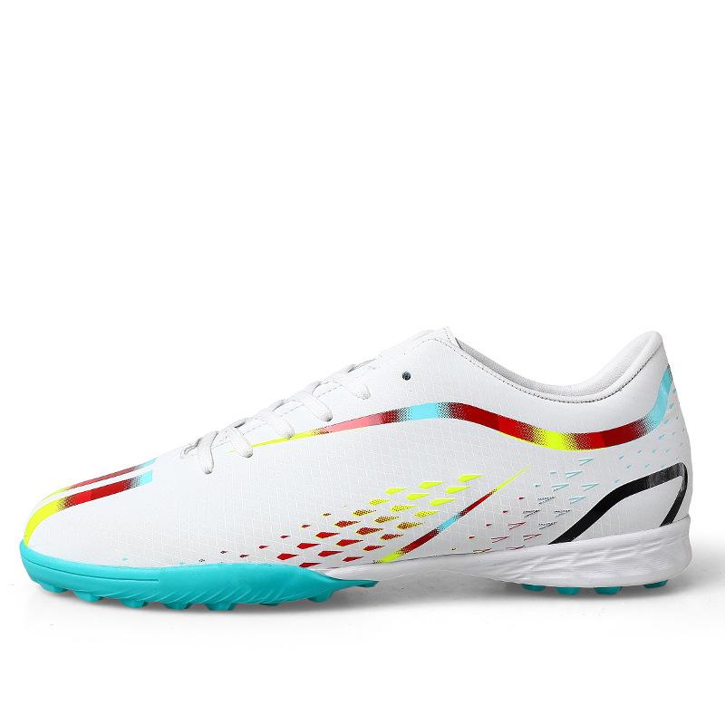 Football shoes spikes men's and women's low-top non-slip large-size sports shoes breathable shock-absorbing fashionable adult training shoes