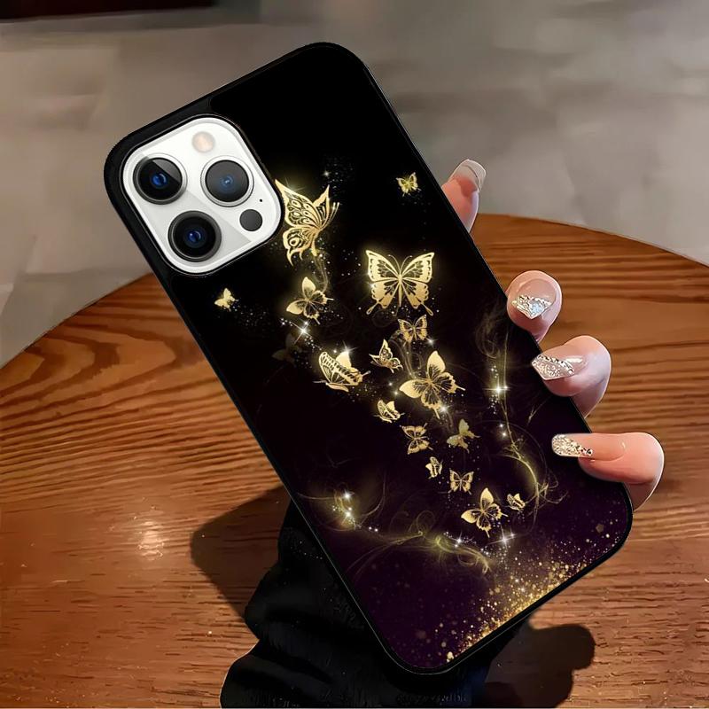 Beautiful Butterfly Phone Case For iPhone 17 Air 16 15 14 13 12 11 Pro Max Max Plus Bumper Case Cover
