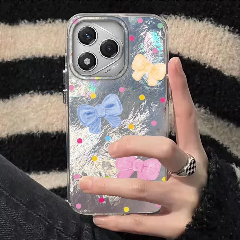 Coque Mignonne Colorée Nœud Cœur Filles Pour Honor 400 Pro X9c Magic7 Magic6 200 Lite Smart X9a X8a X8b X8c X7c X7b X8 Housse