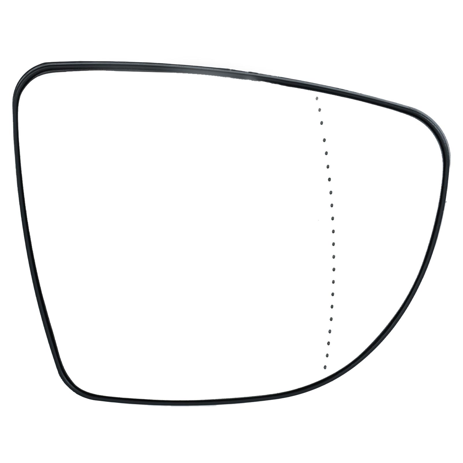 For Renault Clio IV 12-19 Left  Right Side Heated Mirror Glass 963654973L 963654973R Direct Replacement Mirror Glass Rear View Right