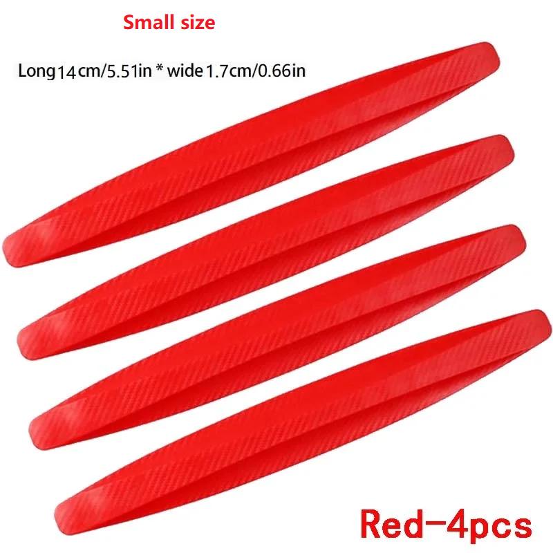 6/4Pcs Anti-collision Car Bumper Protector Large/Small size Strip Guard Corner Protection Strips Scratch Crash Blade Auto Tools