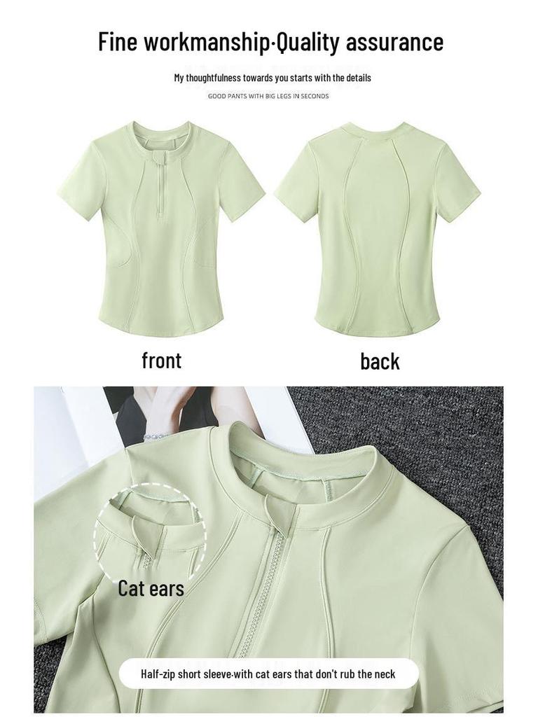 2025 Women's Summer Quick-Dry Fitness Set: Morning Run & Yoga Outfit