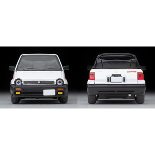 Tomytec Tomica Limited Vintage Neo 1/64 Scale LV-N262b Honda City Cabriolet (White, 1984 Model) - Finished Product