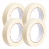 YJRUNFU Masking Wide 20m Paper Gap for Easy To Remove Tape, White, (10mm Width, Length), Tape, Tape, Strong, Painting, Drafting, Drawing,
