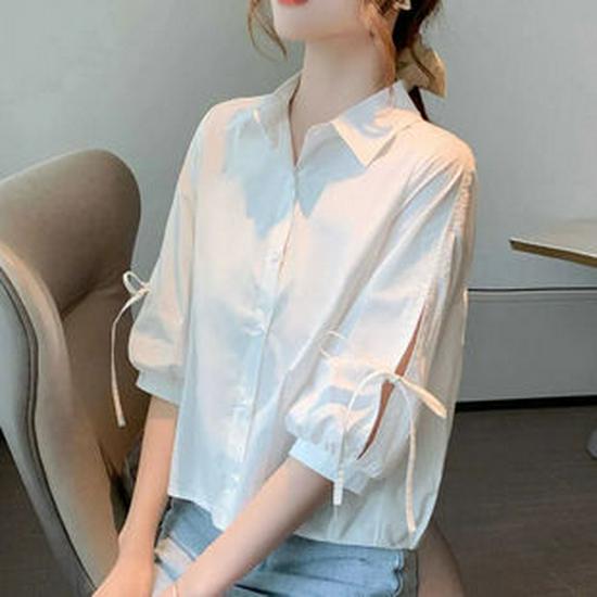 2022 Solid Color Short-Sleeved Two-Piece Suit for Women – Southeast Asia, Europe, and US Styles. Perfect for Commuting and Casual Wear.