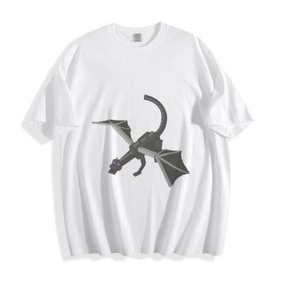 T-shirt Gamer Ender Dragon Pixélisé - Design Épique de Boss Minecraft T-shirt Unisexe