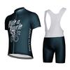 Side Can Personalized E Customized Ride A Bicycle Every Day Men's Cycling Jersey Short Sleeve Bike Clothing Set