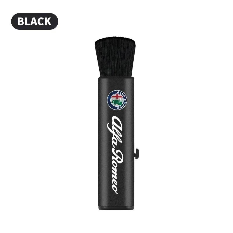BWOC5 Car Retractable Cleaning Brush Air Conditioner Computer Cleaning Brush for Alfa Romeo 4C 159 Spider Giulia Giulietta 156 147