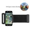 Wrist Mobile Phone Bracket 360 ° Rotation Bracket Wrist Strap Outdoor Sports Cycling Mobile Phone Arm Strap