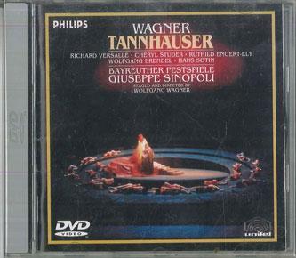 

DVD WAGNER, GIUSEPPE SINOPORI, BAYREUTH - Tannhauser UCBP1001 PHILIPS Japan Music Video Used
