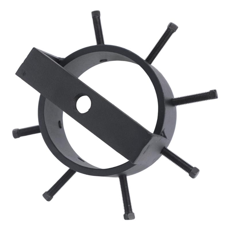 3.7inch Vehicle CV Axles Shaft Removal Tool Head with Adjustable Screw Engagement, Steel Collar and Threaded Connection for Matching Pulling Equipment
