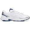 Anta AT952 Cushioned Slip Resistant Abrasion Resistant Breathable Low Top Casual Running Shoes Men's White Silver Blue Sneakers 912235597-3