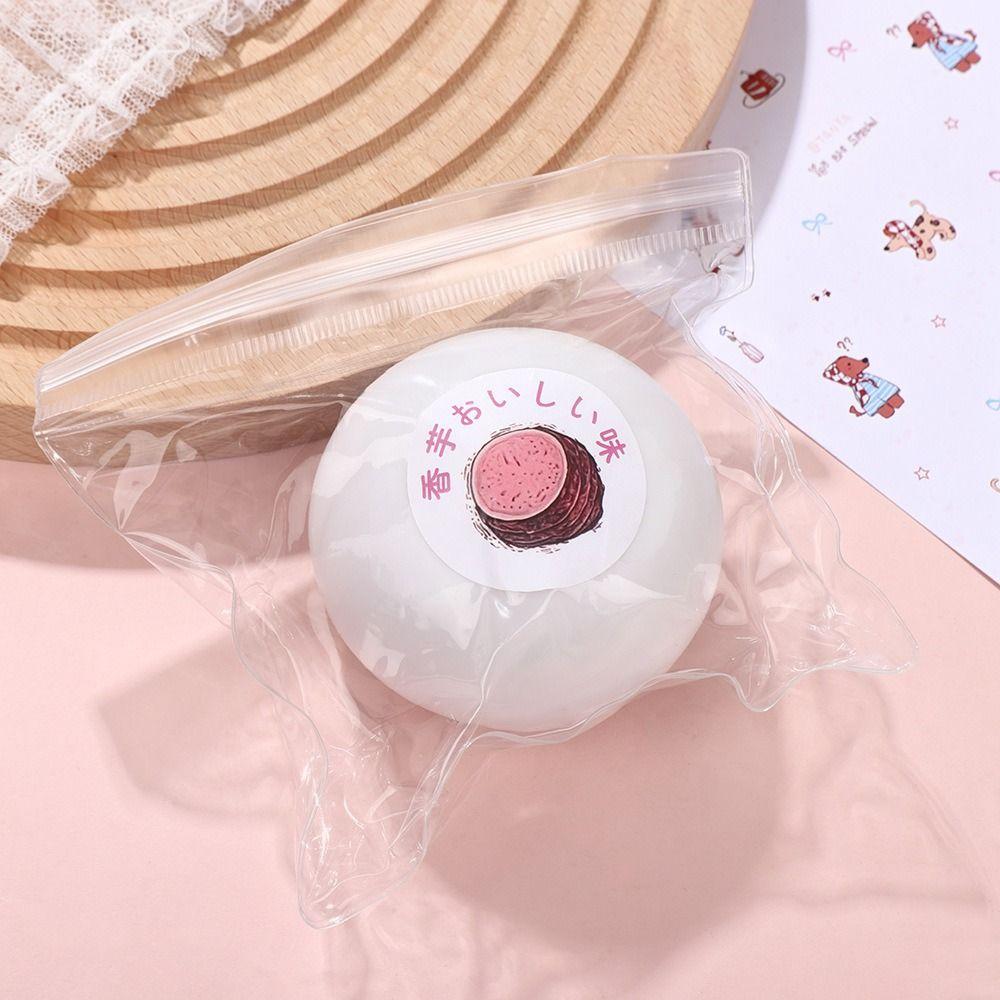 Simulation Sensory Fidget Ball Snow Skin Slow Rebound Toy Creative Mochi Squishy  Kids Adults