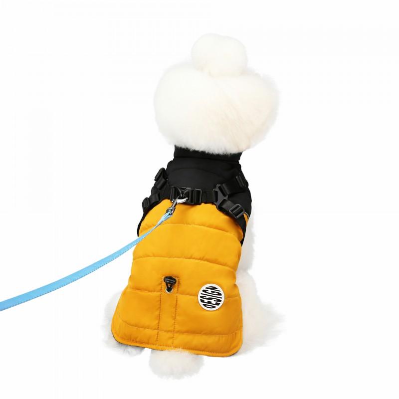 Winter Dog Cotton Vest Waterproof Warm Padded Coat Small To Large Breeds Skiing Outdoor Use