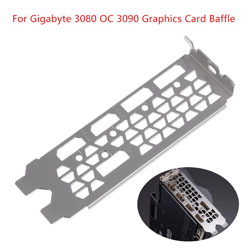 1 stk Io I/O-skjerm bakplate baffel for Gigabyte 3080 Oc 3090 blokkeringsplate grafikkort baffel ramme