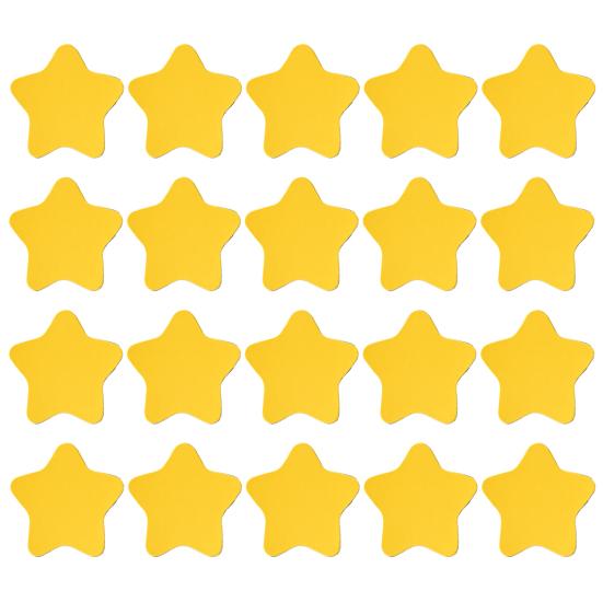 20Pcs/Set Magnetic Sticker Easy To Apply Multifunctional Multicolor Children's Race Stars Whiteboard Magnet Party Supplies