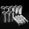 Timeless Design Hex Drive Part 1/4" Drive Socket Set Long Deep 4-14 Mm Snap On Screwdriver