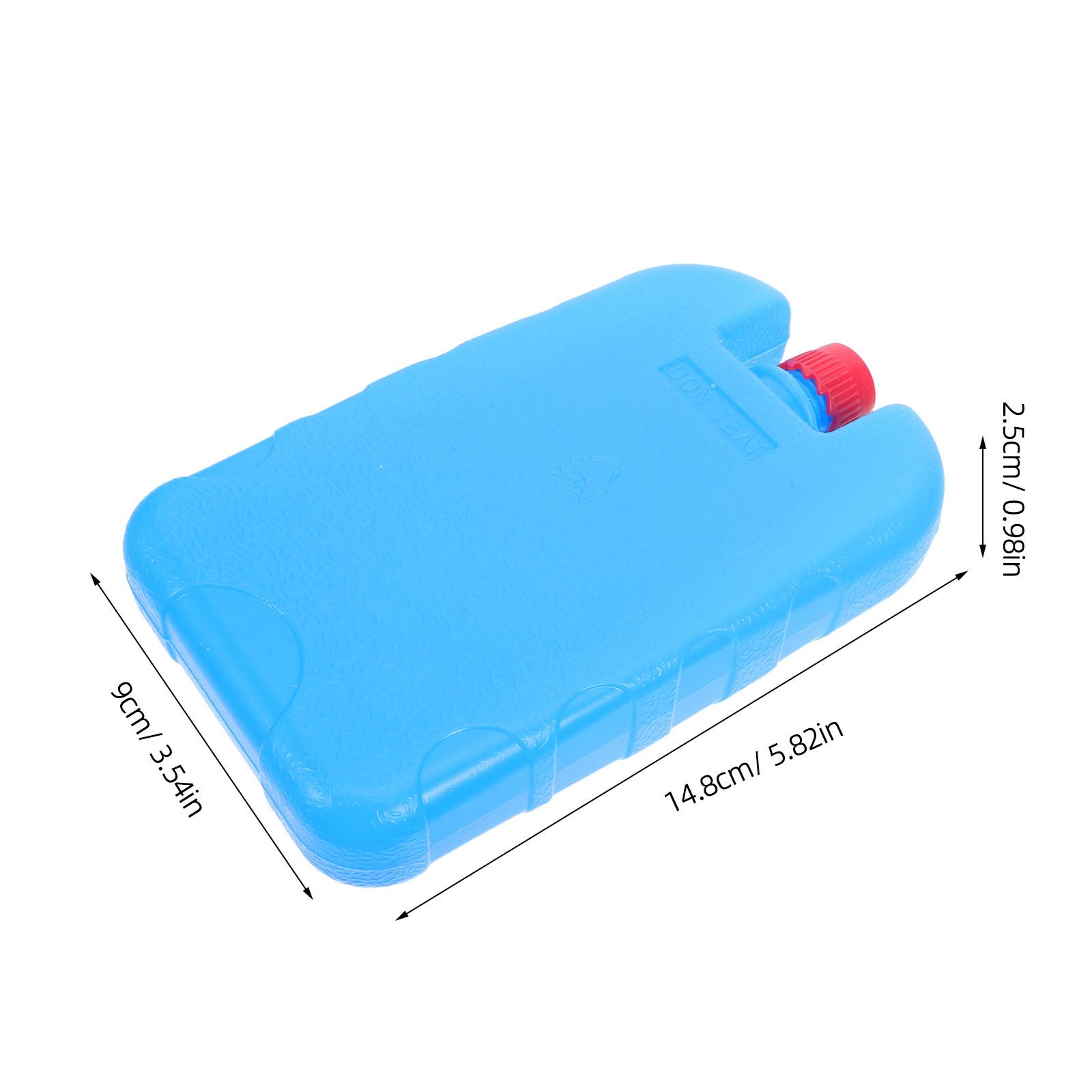 4Pcs Reusable Ice Crystal Cooling Boxes 250Ml for Air Cooler Fan Office Ac Portable Lunch Box Cooler Camping Travel