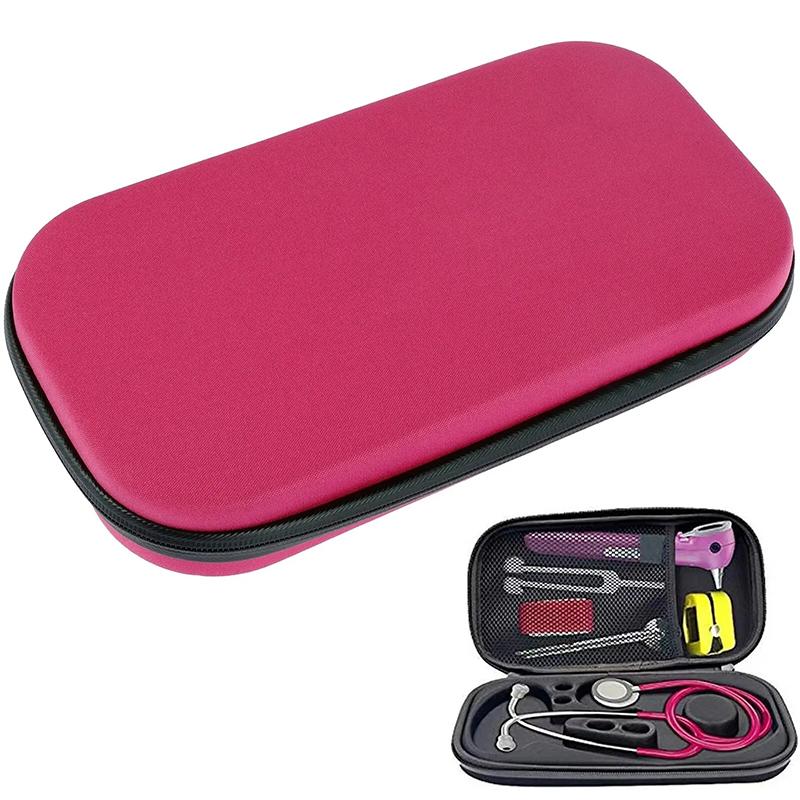 1 Stück tragbare Stethoskop-Aufbewahrungsbox, stoßfest, leicht, Stethoskop-Organizer-Tasche, Hartschalen-Transporttasche aus Eva, Schutzhülle