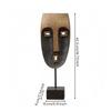 Artistic Resin Face Sculpture Modern Creative Decor Long-Lasting