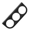 52mm/2in 3-Hole Triple Instrument Panel   Gauge Mounting Bracket Car Dashboard Meter Iron Holder