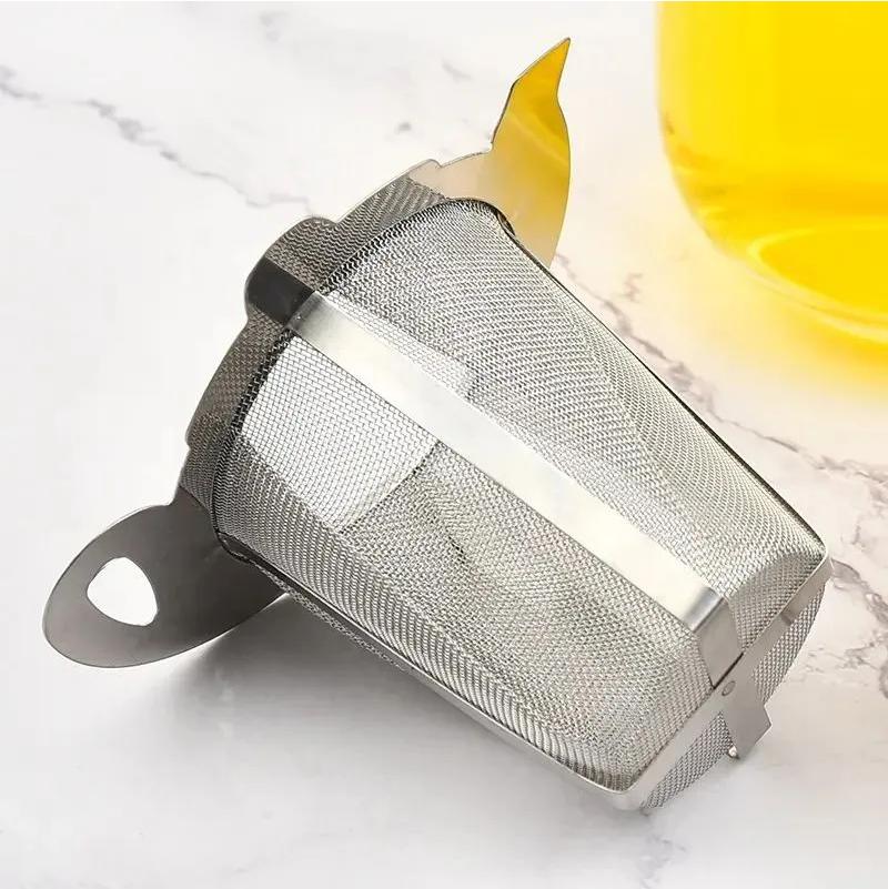  Stainless Steel Mesh Tea Infuser Reusable Strainer Loose Tea Leaf  Filter 