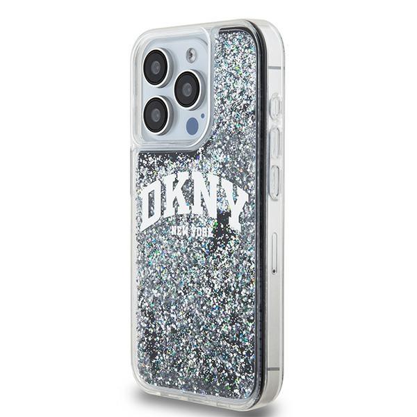 Dkny Dkhcp14Llbnaek Iphone 14 Pro6.1 Czarny/Black Hardcase Liquid Glitter Big Logo