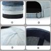 Hip Hop Blue Denim Washed Cotton Landlord Hat Docker Cap Rolled Edge Brimless Hat Solid Adjustable Beanie Hats Streetwear