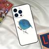 Whale Bird Rabbit Phone Case For iPhone 16 15 14 13 12 11 17 Pro Max 15 16 Plus 12 Mini 16e 17 Air Funda Cover